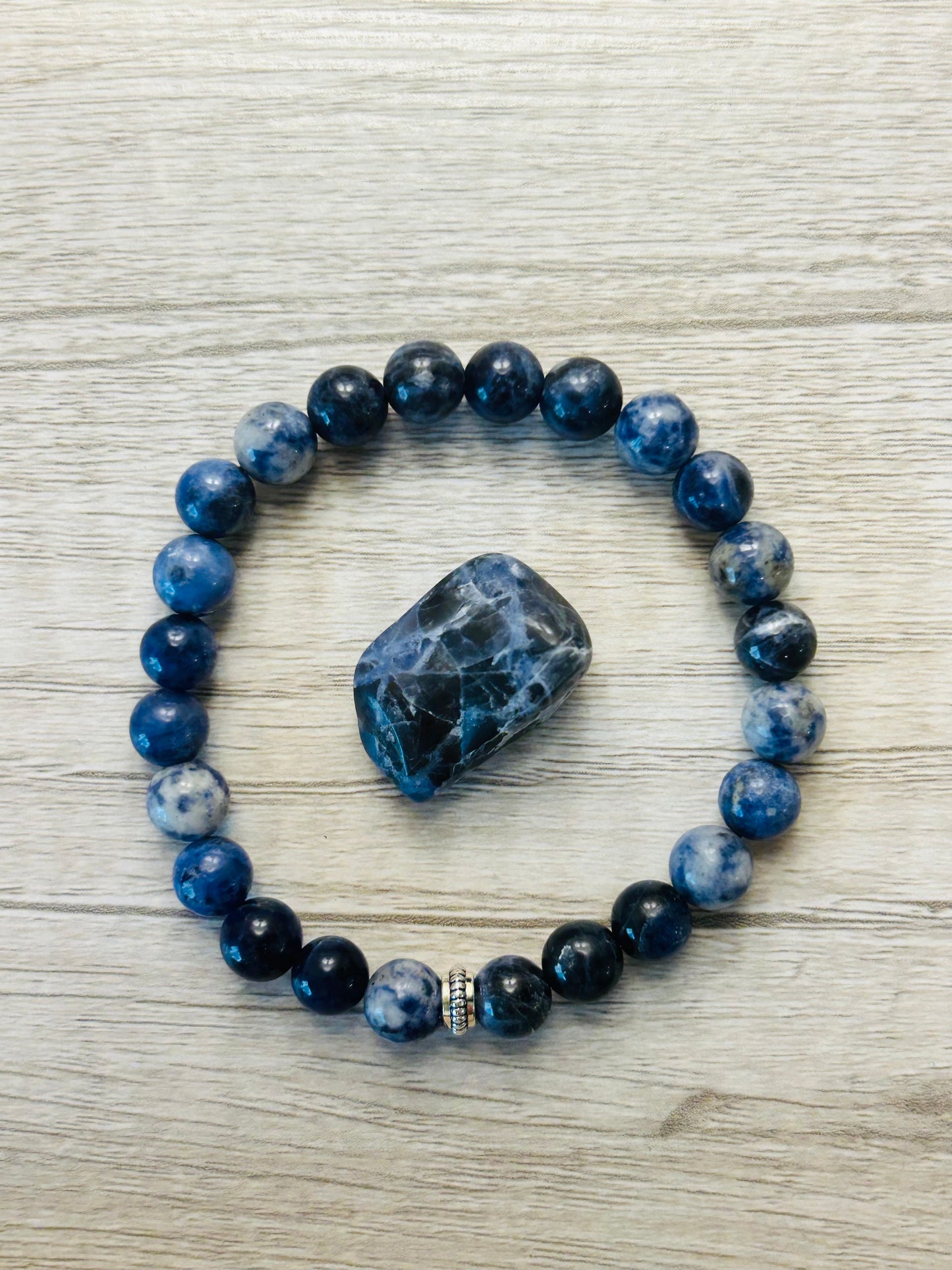 Sodalite Crystal Healing Bracelet