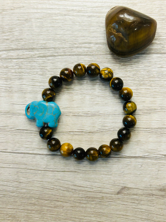 Tiger’s Eye Kid's Crystal Healing Bracelet – Courage, Strength &amp; Focus for Brave Hearts