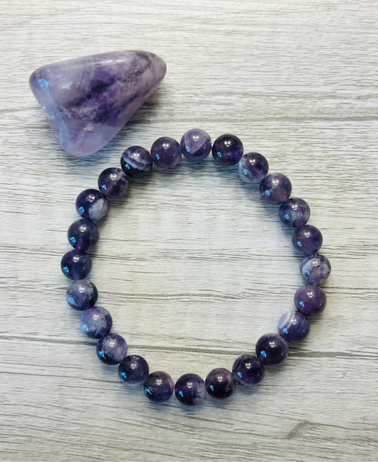 Amethyst Crystal Healing Bracelet