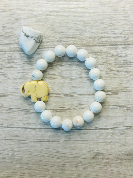 Howlite Kids Crystal Healing Bracelet