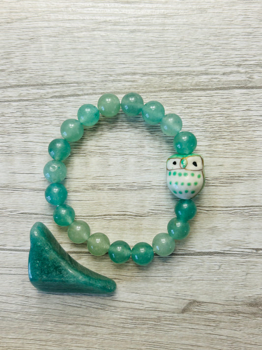 Green Aventurine Kids Crystal Healing Bracelet