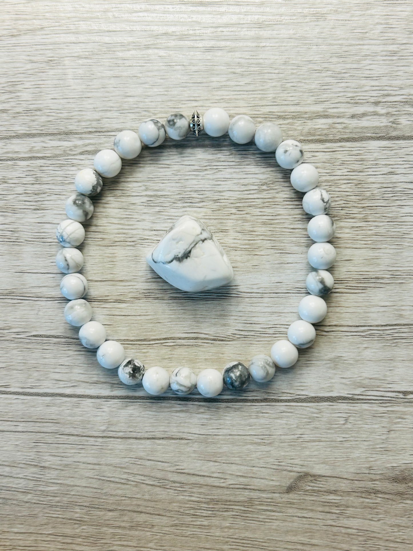 Howlite Crystal Healing Bracelet